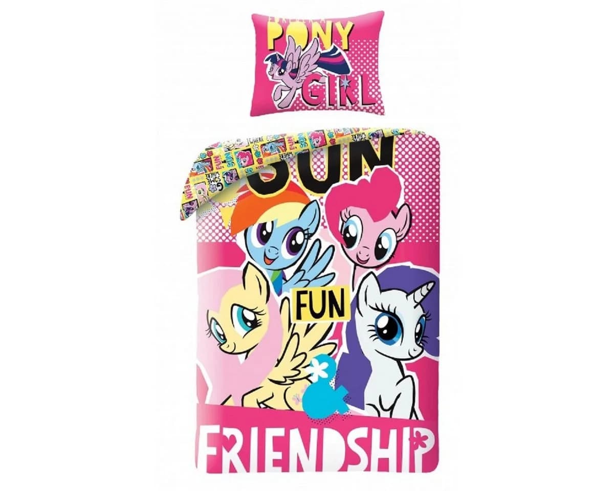 My Little Pony Bettwäsche Set Baumwolle 140x200 cm mit Kissenbezug - Bild 2