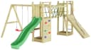 FUNGOO Spielturm Maxi Funny Exposure mit Rutsche, Sandkasten und Kletterwand Bild 2
