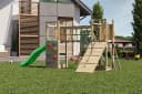 FUNGOO Spielturm Maxi Funny Exposure mit Rutsche, Sandkasten und Kletterwand Bild 5