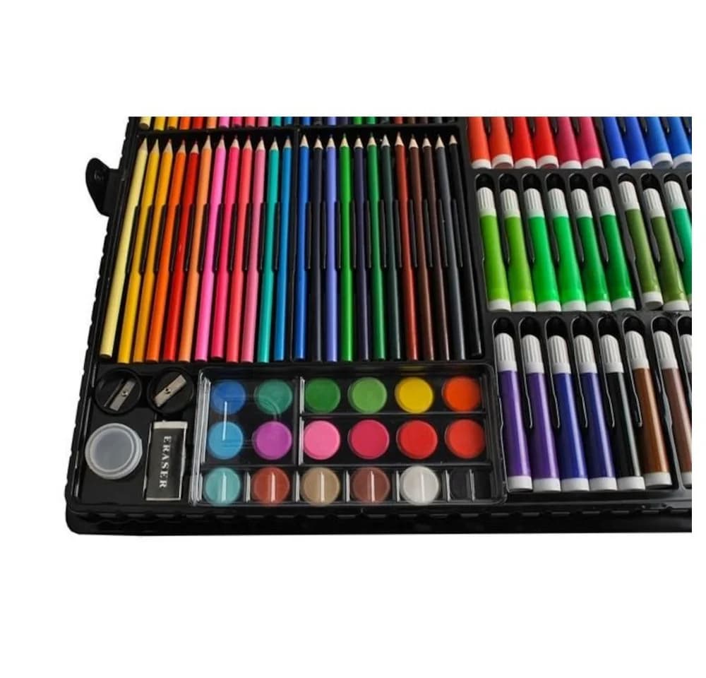 ISO TRADE Malpalette Zeichenset Malkoffer 288-tlg. Bunt - Bild 4