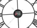 Ruhhy Wanduhr Retro 3D Schwarz 47 cm Durchmesser Bild 3