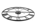 Ruhhy Wanduhr Retro 3D Schwarz 47 cm Durchmesser Bild 4