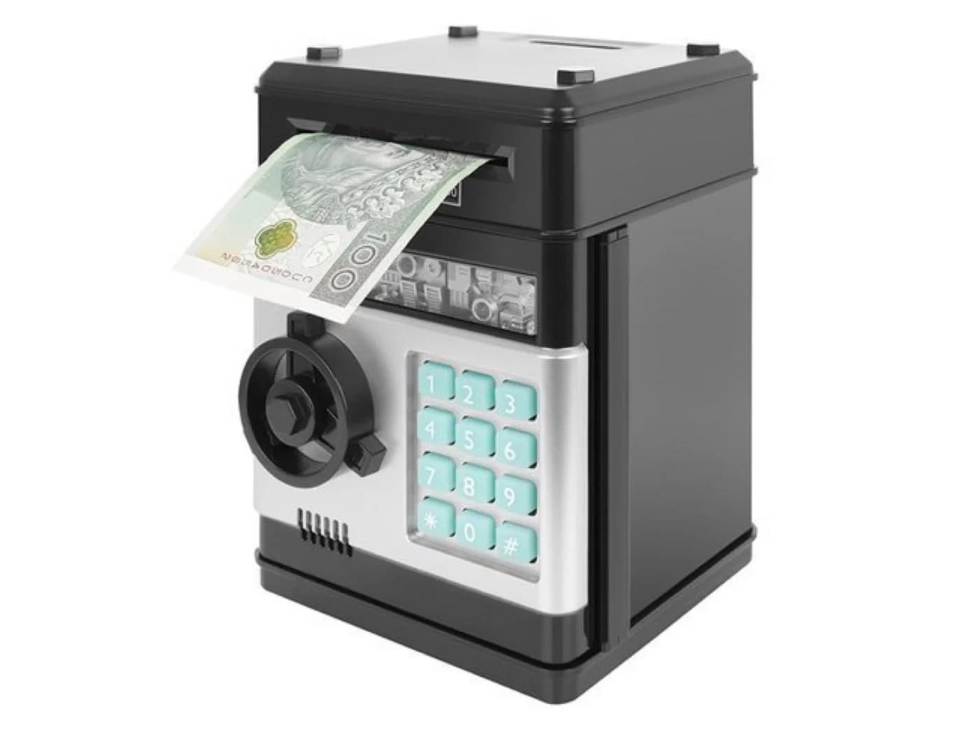 ISO TRADE Spardose Sparschwein Geldautomat Elektronischer Tresor Kinder - Bild 5