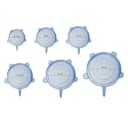 Ruhhy Silikondeckel 6-tlg. Set Luftdicht Flexibel Blau Bild 3