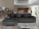 MIRJAN24 Ecksofa Bangkok Grau mit Bettkasten und Schlaffunktion Bild 3