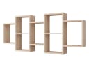 MIRJAN24 Wandregal Trio 001 Beige Modern Bild 2