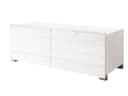 MIRJAN24 TV-Schrank Calabrini 100 03 Weiß Silber Grifflos Bild 4