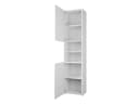 MIRJAN24 Hochschrank S40 2-türig Badmöbel Weiß Bild 3