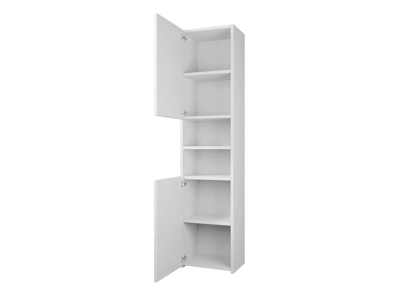 MIRJAN24 Hochschrank S40 2-türig Badmöbel Weiß - Bild 3