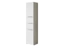 MIRJAN24 Hochschrank S43 2-türig mit Schublade Weiß Bild 2
