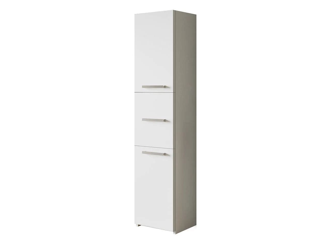 MIRJAN24 Hochschrank S43 2-türig mit Schublade Weiß - Bild 2