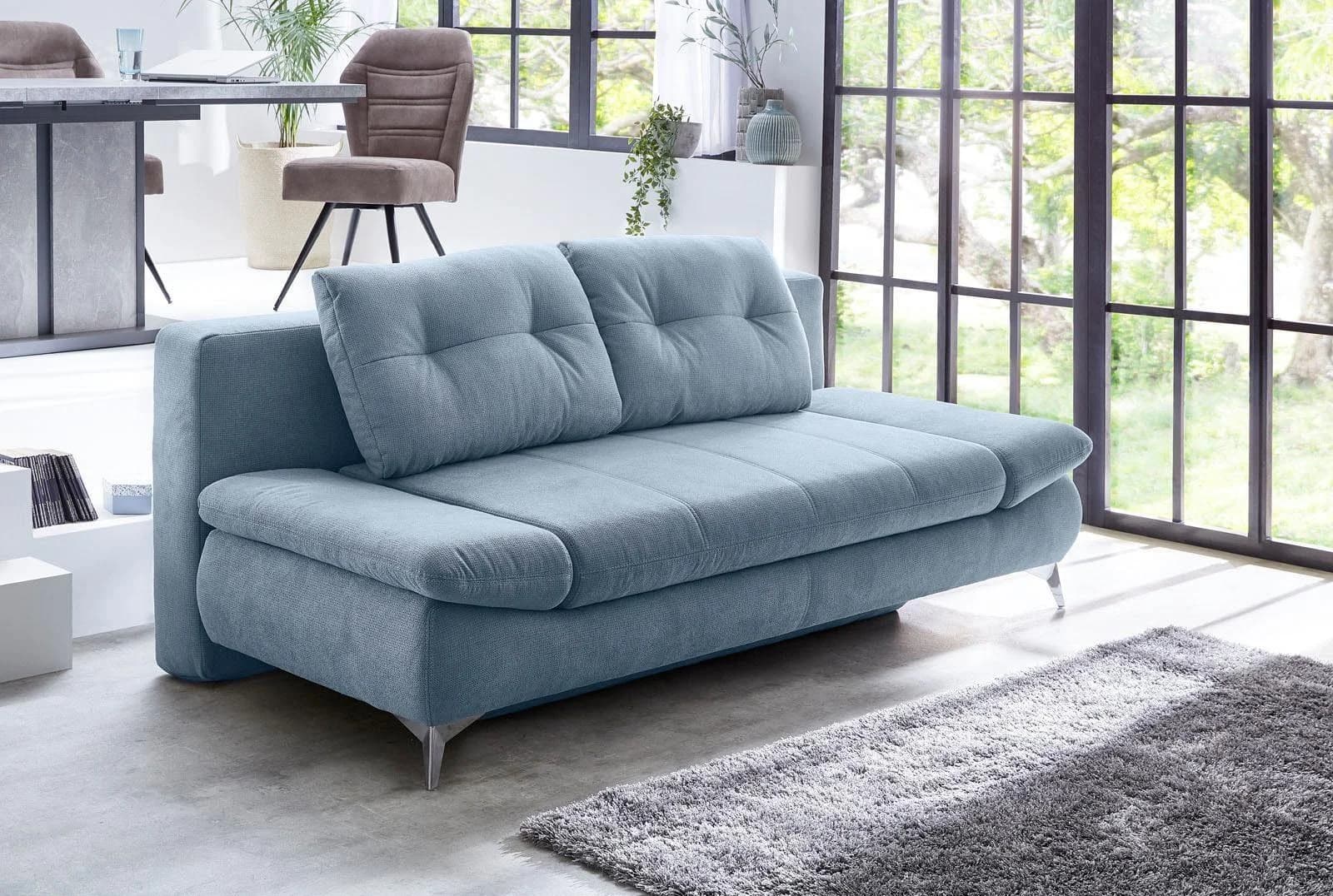Jockenhöfer Schlafsofa Mats mit Bettkasten und Armteilverstellung