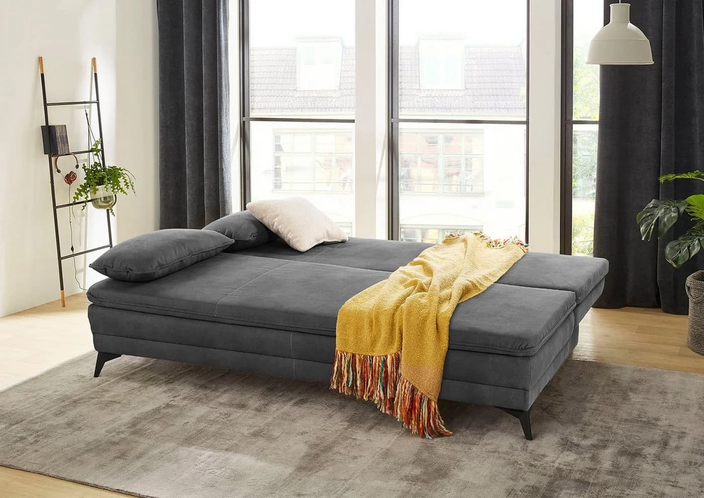 Jockenhöfer Schlafsofa Laurin mit Bettfunktion und Bettkasten