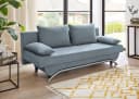Jockenhöfer Schlafsofa Nancy 190 cm mit Bettkasten Aquablau Bild 2