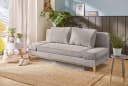 Jockenhöfer Schlafsofa Yann Grau mit Bettfunktion und Bettkasten Bild 3