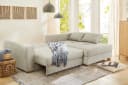 Jockenhöfer Gruppe Ecksofa Kampen L-Form Grau-Beige mit Bettfunktion Bild 1