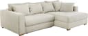 Jockenhöfer Gruppe Ecksofa Kampen L-Form Grau-Beige mit Bettfunktion Bild 3