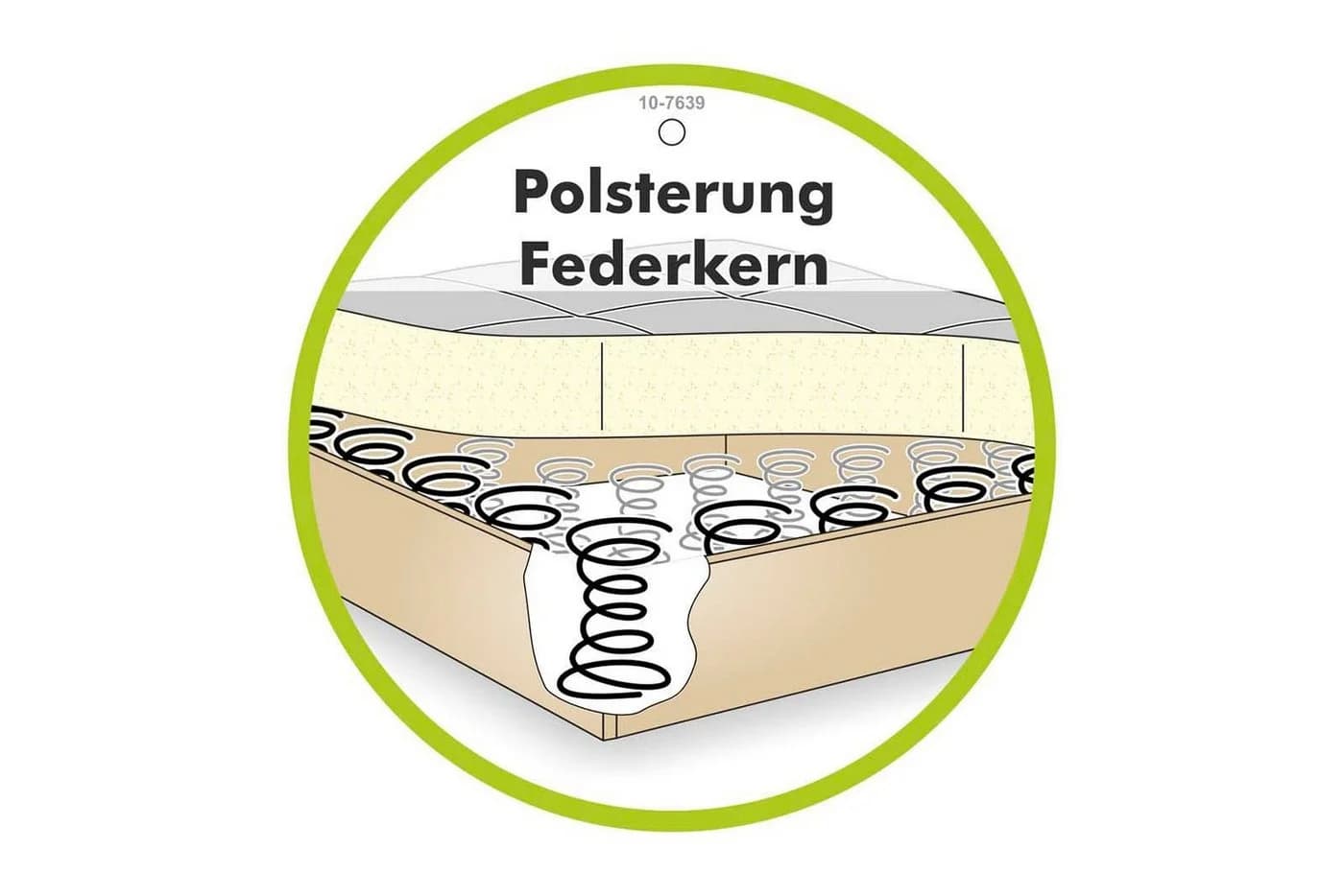 Jockenhöfer Schlafsofa Ron Grau-Beige mit Bettkasten - Bild 5