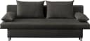 Jockenhöfer Schlafsofa Dunkelgrau mit Bettfunktion & Bettkasten Bild 1