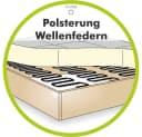 Jockenhöfer Gruppe Big-Sofa Spa Beige Grau Retro-Look Bild 5