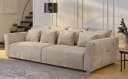 Jockenhöfer Gruppe Gulliver Big-Sofa Beige Grau Chenille Bild 2