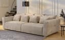 Jockenhöfer Gruppe Gulliver Big-Sofa Beige Grau Chenille Bild 5