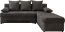 Ecksofa Jockenhöfer Gruppe L-Form Grau mit Bettfunktion Bild 1