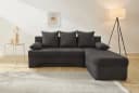 Ecksofa Jockenhöfer Gruppe L-Form Grau mit Bettfunktion Bild 2