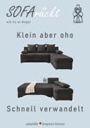 Ecksofa Jockenhöfer Gruppe L-Form Grau mit Bettfunktion Bild 3