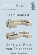 Jockenhöfer Wohnlandschaft Orlando U-Form mit Bettfunktion Grau Bild 4