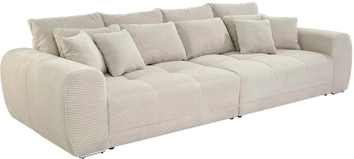 Jockenhöfer Gruppe Big-Sofa Moldau XXL Grau-Beige