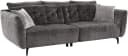 Jockenhöfer Gruppe Big-Sofa Spa Grau Retro-Look mit 7 Kissen Bild 1