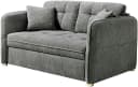 Jockenhöfer Schlafsofa Leon Grau mit Schlaffunktion Bild 1