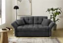 Jockenhöfer Schlafsofa Leon Schwarz mit Bettfunktion Bild 2
