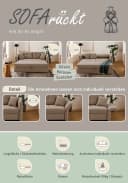Jockenhöfer Schlafsofa Leon Schwarz mit Bettfunktion Bild 4