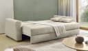 Jockenhöfer Schlafsofa Micha Grau-Beige mit Bettkasten Bild 1