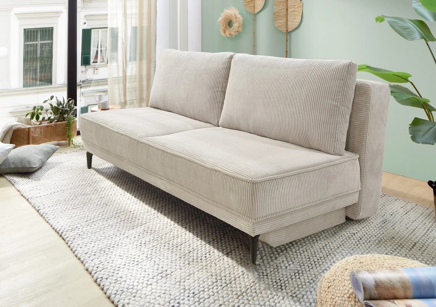 Jockenhöfer Schlafsofa Maestro Beige/Grau - Bild 2