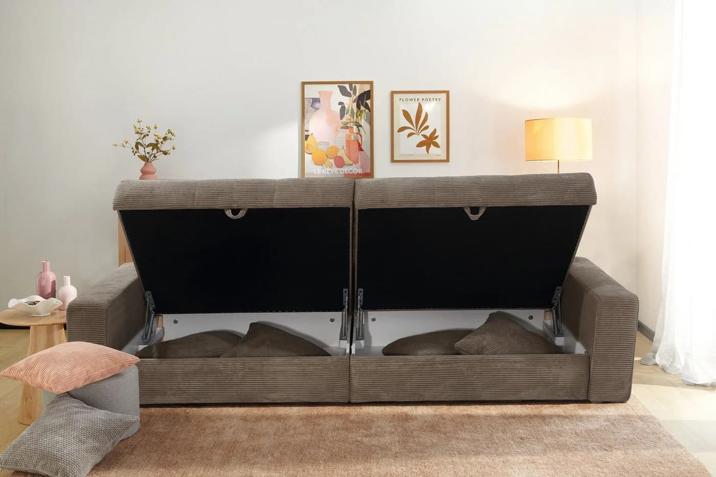 Big-Sofa JOCKENHÖFER GRUPPE Space XL 284cm taupe 426 18 - Bild 5