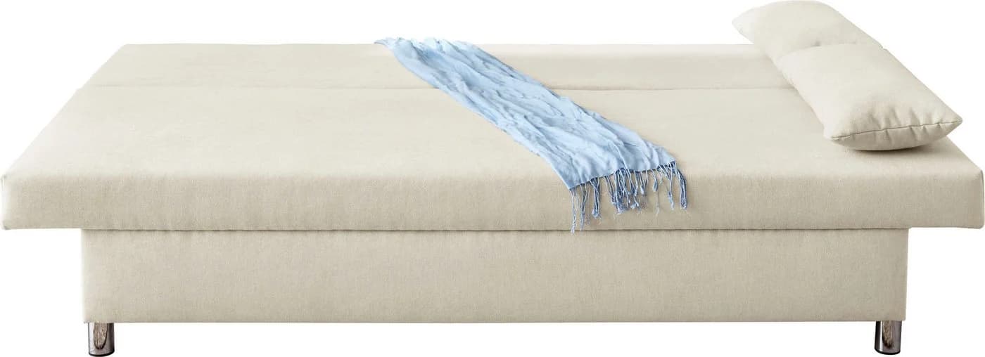 Jockenhöfer Gruppe Schlafsofa Beige mit Bettkasten & Bettfunktion - Bild 4