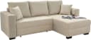 Jockenhöfer Gruppe Ecksofa Elmau Beige Chenille mit Bettkasten & Schlaffunktion Bild 3