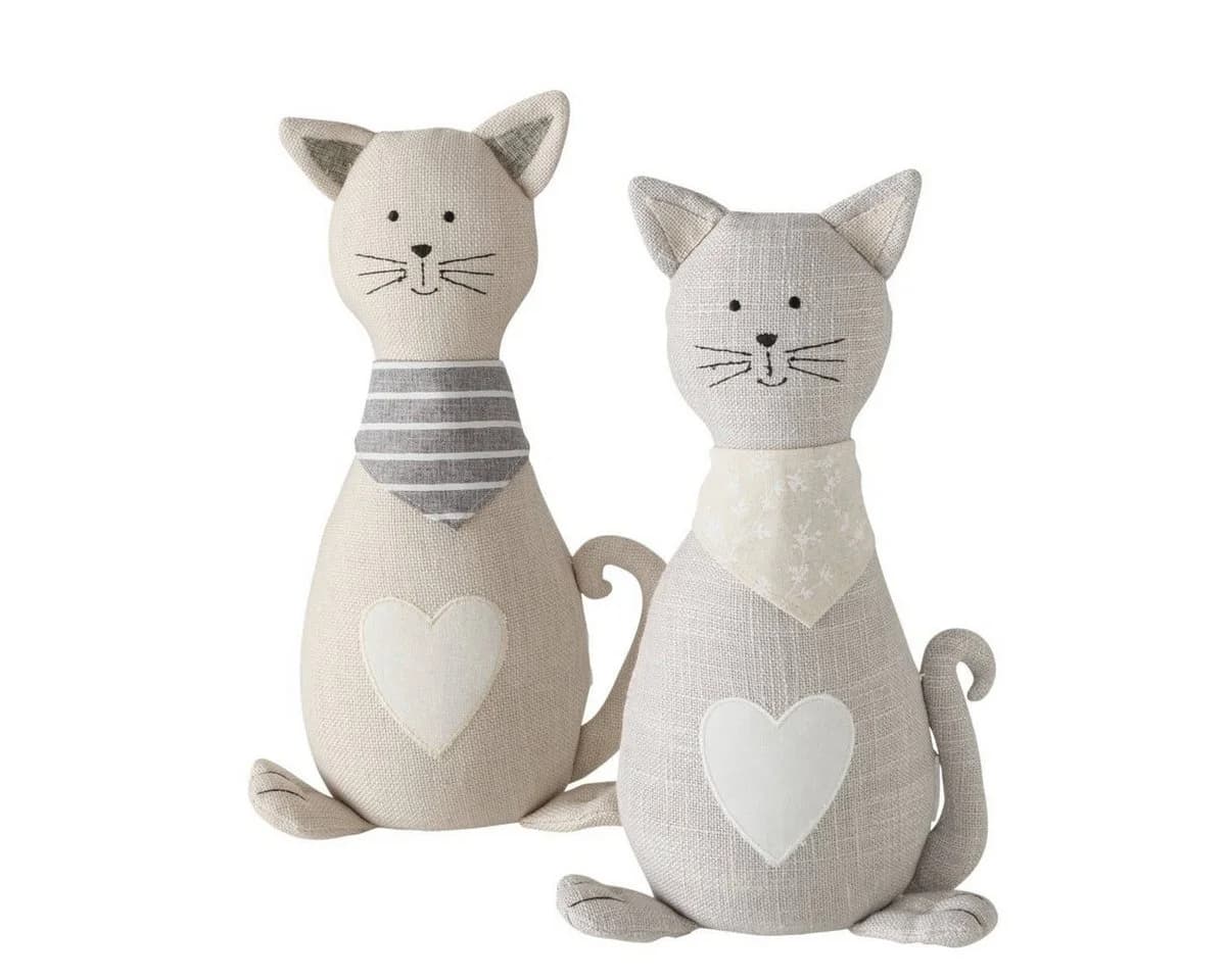 BOLTZE GRUPPE Türstopper MINKA Katze Beige Skandinavisch - Bild 5