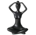 BOLTZE GRUPPE GmbH Dekofigur YOGA Schwarz Polyresin Bild 2