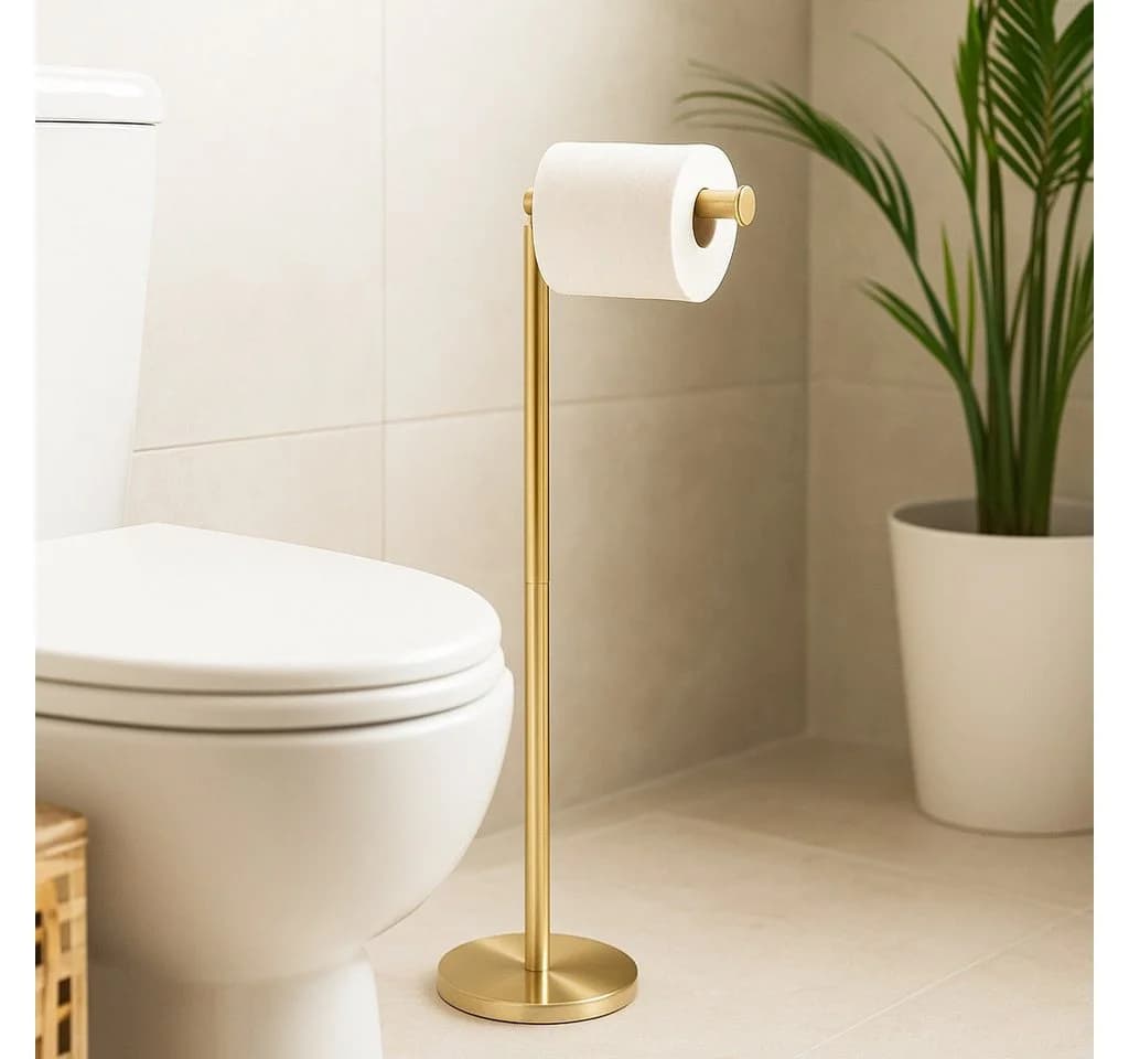 NUXIO Toilettenpapierhalter LOKIA Gold Rostfrei - Bild 2