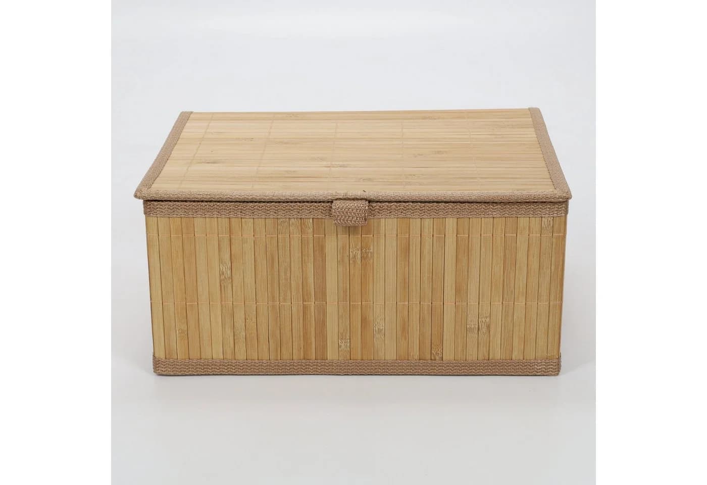 BOXIMO Aufbewahrungsbox Bambus-Korb-Set mit Deckel - Bild 4