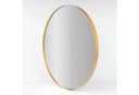 EDAXO Wandspiegel NOOR Rund Metallrahmen Gold/Schwarz Bild 1