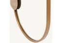 EDAXO Wandspiegel Oval 76x50cm Gold Bild 3