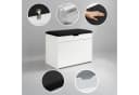 BOXIMO Schuhschrank VAULT mit Sitzbank Weiß Bild 5