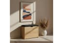 BOXIMO Schuhschrank VAULT mit Sitzbank Braun Bild 1