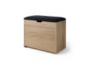 BOXIMO Schuhschrank VAULT mit Sitzbank Braun Bild 2