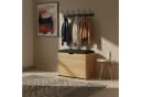 BOXIMO Schuhschrank VAULT mit Sitzbank Braun Bild 3